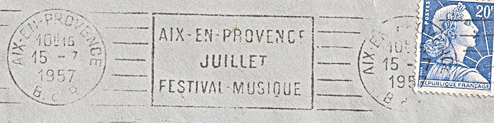 aix en provence 1957