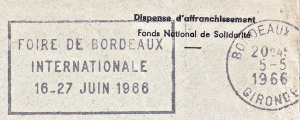 bordeaux 1966